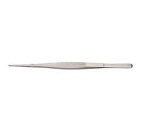 Dioche Pinceau de Cuisine en Acier Inoxydable avec un Conseil dentelé pour un Usage Domestique, des Pinces de Concombre Essentiel, un Pincement de Nourriture, un Outil de Cuisine pour (SILVER)