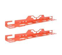 Dioche Plaque à Outils d'alignement des Roues avec 2 Mètres Ruban pour Une Mesure Précise, Haute efficacité pour Voitures et SUV, Conception Sécurisée (Orange)