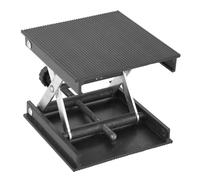 Dioche Plate-forme Plaque en Plastique et Support en Métal Support de Plate-forme de Levage de de de Levage 90 X 90 Mm Équipement de Laboratoire Réglable en Hauteur, Performances Stables pour les