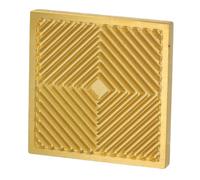 Dioche Plateau, Craft Modern Ice Cube Maker Design Tray Presse à Glace en Cuivre - Craft Modern Ice Cube Stamp pour les Amateurs de Cocktails et les Barmans, Parfait pour une Utilisation au Bar et