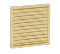 Dioche Plateau, Craft Modern Ice Cube Maker Design Tray Presse à Glace en Cuivre - Craft Modern Ice Cube Stamp pour les Amateurs de Cocktails et les Barmans, Parfait pour une Utilisation au Bar et