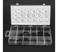 Dioche Polylotile 225pcs Interne et Externe Retenue de Retenue de Circlip Assortiment? 18 Tailles pour Diverses Applications avec Boîte de Stockage Pratique
