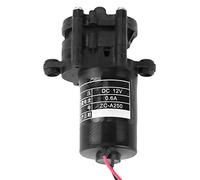 Dioche Pompe 12 Volts Petite Pompe à Eau à Engrenages CC Auto-amorçante 12 V ZC-A250. Conception à Haute efficacité et Résistante à la Corrosion Adaptée aux Machines à café et aux pulvérisateurs.