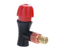 Dioche Pompe Manuelle Portable 2 Pouces pour Vélo, Gonfleur Manuel de CO2, Compatible avec Presta et Valve - Conception Portable Compacte pour Un Gonflage Rapide