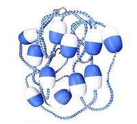 Dioche Pool Line Pool Corde de Séparation de sécurité pour Piscine de 5 M - Bouée en Nylon Durable pour Division Visible des Voies de Natation - Sécurité Améliorée pour Les Piscines et Les Voies