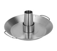 Dioche Porte-canette de Bière Réutilisable en Acier Inoxydable 430, Poêle à Poulet, Barbecue, Parfaite pour Un Usage Domestique, Parfaite pour Griller du Poulet, du Canard et de la Dinde.