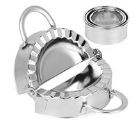 Dioche Presse à Raviolis Manuel en Acier Inoxydable 304, Ustensile de Cuisine Facile à Utiliser pour Préparer des Won Ton, des Rouleaux D'œufs et des Tartes, Ensemble D'ustensiles de