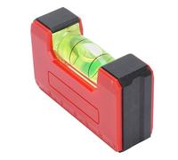 Dioche Règle de Niveau à Bulle Règle de Niveau Magnétique Niveleur à Bulle à échelle de 6 Cm avec une Précision de 0,5 Mm - Construction en Plastique Durable, Fond Magnétique et Conception Antichoc