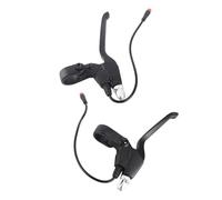 Dioche Right Brake Lever Ensemble de Leviers de Frein pour Scooter électrique pour M4 M4 PRO - Poignées de Frein pour Scooter en Alliage d'aluminium de 10 Pouces avec Connecteur étanche à 2 Broches -
