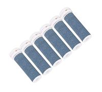 Dioche Rouleaux de Remplacement Extra Grossiers Recharges pour Dissolvant de Peau Dure 5 Pièces Rouleaux de Recharge de Pédicure Outil pour éliminer les Callosités des Pieds pour les