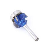 Dioche Roundover Router Petite Fraise à Bordure Ronde à 4 Dents de 8 Mm pour Tondeuses électriques - Idéal pour les Machines de Fraisage et de Gravure du Bois (Couteau à plaquer les chants à quatre