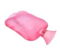 Dioche Sac à Bouteille d'eau Chaude en Silicone en Silicone en pour Thérapie Thermique / Froide - 2000 Ml de Grande capacité, Matériau Environnemental en PVC, Couleur Bleue (PINK)