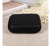 Dioche Sac de Rangement Numérique, Mini Organisateur de Sac de Rangement | Étui Portable en EVA pour écouteurs, Câbles USB et Données | Étanche, Antichoc | 5 Couleurs Vives Disponibles (Black)