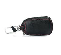 Dioche Sac Voiture Porte-Clés, Porte-clés de Voiture Couverture Porte-clés Sac en Cuir Télécommande Fob étui à Fermeture éclair