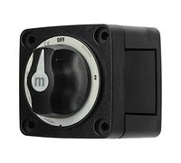 Dioche Sélecteur de Batterie Robuste 12 Volts 3 300 A - Interrupteur de Coupure de Batterie Marine pour Camping-Car et Bateau avec 3 Positions