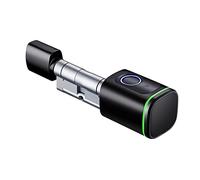 Dioche - Serrure Intelligente à Empreintes Digitales, Cylindre de Serrure de Porte électronique, Extension d'entrée sans clé, Prend en Charge les Empreintes Digitales/application/carte IC/clé