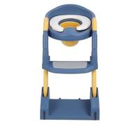 Dioche Siège d'apprentissage de la propreté 3 en 1 avec Escabeau | Coussinets Antidérapants et Design Confortable en PVC pour Bébés Garçons et Filles | Solution Parfaite pour l'apprentissage de la