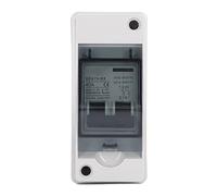 Dioche Solar Sectionneur Solaire PV Interrupteur de Déconnexion Solaire 2P 40A IP65 étanche Disjoncteur Miniature PA66 pour Systèmes Solaires DC 12-400V et AC 90-400V