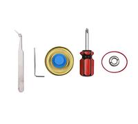 Dioche Stirling Engine Kit Stirling Engine Kit - Modèle de Générateur d'électricité avec Volant d'inertie pour Expériences Scientifiques - Jouet éducatif Parfait pour Enfants et Adultes (Type 2)