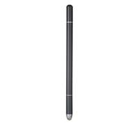 Dioche Stylet Passif Universel Design 3-en-1, Stylet Ultra-réactif Compatible avec Les Tablettes et Téléphones/iOS, Noir. (Black)