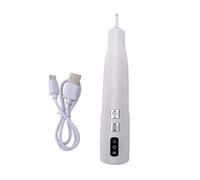 Dioche Stylo électrique pour Strass, Pointe à 45 Degrés, 2 Niveaux | Boîtier ABS, Utilisation de Bricolage sans Fil, Outil Artisanal Sous Vide, Pierres Rondes et Carrées de 2,5 à 5 Mm, LED