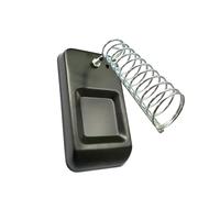 Dioche Support de fer à souder avec base en métal, support à ressort en acier inoxydable pour fer à souder type crayon, col rotatif à 360°, température réglable, pour soudure, électronique