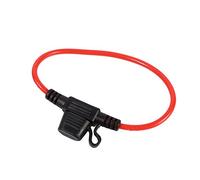 Dioche Support de Fusible de Lame en Ligne de Voiture, 5 Pièces, étanche aux éclaboussures, Petite Taille 12V 30A pour Applications Automobiles