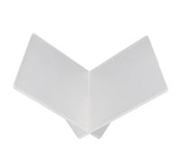 Dioche Support de Livre de Cuisine en Acrylique Présentoir de Livre en Acrylique - Support de de Cuisine et de Recettes en Forme de X pour une Visualisation Facile - Transparent Durable - Parfait