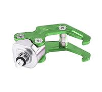 Dioche Support de Sac de Casque de Moto en Alliage d'aluminium - Crochet Universel en Forme de Griffe pour Motos - Conception à Double Crochet - Résistant et Facile à Installer (Green)