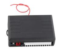 Dioche Système Universel de Verrouillage de Porte de Voiture, Système D'entrée sans clé, Kit de Verrouillage centralisé à Distance avec Bouton de Déverrouillage du Coffre, Indicateur