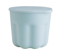 Dioche Tasse de Nettoyage de Brosse de Maquillage, Bol de Nettoyage de Brosse Cosmétique PP TPR Multifonctionnel Sûr avec Support de Séchage pour Voyage et Usage Domestique (BLUE)