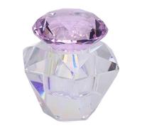 Dioche Tasse en Verre pour Nail Art, Exquise, Gain de Place, Bijoux, Multifonction, Nettoyeur de Brosse à Ongles, pour Manucure, Salon de Manucure