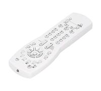 Dioche Telecommande, Blanc Telecommande pour Magnétoscope, ABS Contrôleur de Système Media Center TV/DVD/Magnétoscope/AUX/Audio/Vidéo pour Série AV 3-2-1