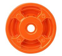 Dioche Tête de Coupe-Herbe en Trialuminium à 4 Lignes pour Tondeuse à Gazon - Accessoire de Débroussailleuse Durable et Efficace avec 4 Lignes de Coupe de Rechange - Idéal pour Les Outils de Jardin