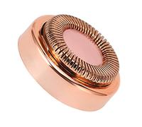 Dioche Tête de Rechange pour épilateur, Revêtement en or Rose, Tête de Rasoir électrique au Toucher Lisse pour Femmes, épilation du Corps et du Visage, ABS 304 en Acier Inoxydable