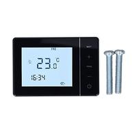 Dioche Thermostat Programmable pour Plinthe électrique pour Système de Plomberie Domestique, Interrupteur LCD Numérique, AC100-230 V, Programme personnalisé, économie d'énergie