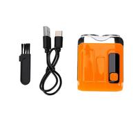 Dioche Tondeuse à Barbe électrique, Détection Intelligente, Batterie 300 | Tondeuse à Barbe, Boîtier ABS, Utilisation en Voyage et au Bureau, Chargement USB, Tête Lavable Magnétique, Filet incurvé à