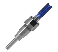 Dioche Traîneau de Routeur, Accessoires de Routeur de Tige D'extension avec Mandrin D'extension de Pince de Routeur de 1/4 Tour 8, 6 TTurn 6 Tiges (Diocheg9bmvf8gk5-7C)
