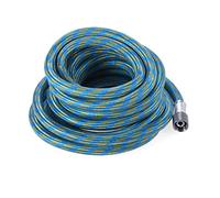 Dioche Tuyau d'aérographe tressé en Nylon de 3 Mètres / 10 Pieds avec Extrémités Femelles BSP de 1/8" - Compatible avec les Aérographes, Devilbiss et Master