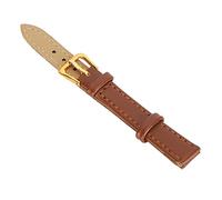 Dioche Universal Unisexe Pin Boucle de Boucle de de Montre PU Remplacement (12mm marron)