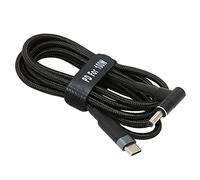 Dioche USB C JORINDO USB C vers Prise DC 100W Cordon d'alimentation pour Ordinateur Portable à Charge Rapide pour Le Bureau à Domicile - Durable et Résistant à l'usure (JD0611 (0,5 mètres))