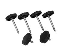 Dioche Vis pour Capote, 6 Pièces de Boutons de Cadre de Fenêtre Souple 55397132AB de Remplacement pour Jk 2007-2018