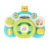 Dioche Volant Musical pour Tout-Petits - Apprentissage Sensoriel et Volant Musical pour Les Tout-Petits - Jouet éducatif Engageant pour Un Jeu Interactif - Cadeau Parfait pour (Ours)