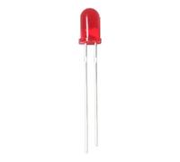 Diode 20 PCS, LED rouge de luminosité générale de 5,0 mm, SLR5001, 200 mcd, indicateur LED AMNzOgOdL