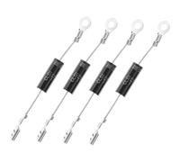 Diode de Four à Micro-ondes Haute Tension Cl01-12, Lot de 4 | Métal Noir, Borne Terminale, Technologie Haute Efficacité et Protection Surcharge