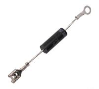 Diode micro-ondes 450MA jetable ton argenté (CL04-12) | Résistance à la tension de 12 KV, performance fiable, conversion d'énergie efficace, design argenté