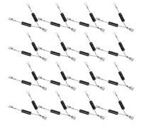 Diode pour Four à Micro-ondes Noire 10 Pièces Haute Tension | Pièces de Rechange pour Micro-ondes, Alliage D’aluminium Abs, Anti-interférence, Entretien Facile