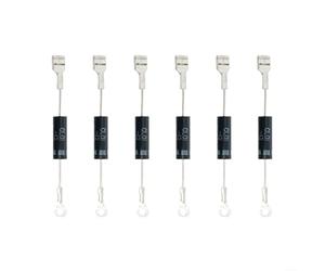 Diode pour micro-ondes CL01-12 - Diode haute tension jetable - 12 kV - 350 mA - Raccord ruban pour four à micro-ondes, réfrigérateur, four - Pièce de rechange - Pièce de rechange pour appareils