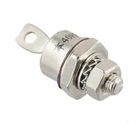 Diode redresseur à montage sur goujon 85 A 1200 V, diode redresseur à courant élevé pour chargement de batterie et alimentations, anode à cathode positive/négative (25HF (40HFR 120)