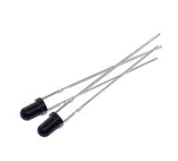 Diodes LED 10 paires F3 3MM 940nm LED émetteur infrarouge et diodes récepteurs IR chaque 5 pièces infrarouge à diodes à tube AMNzOgOdL (Color : 10pcs Receiver Diode)